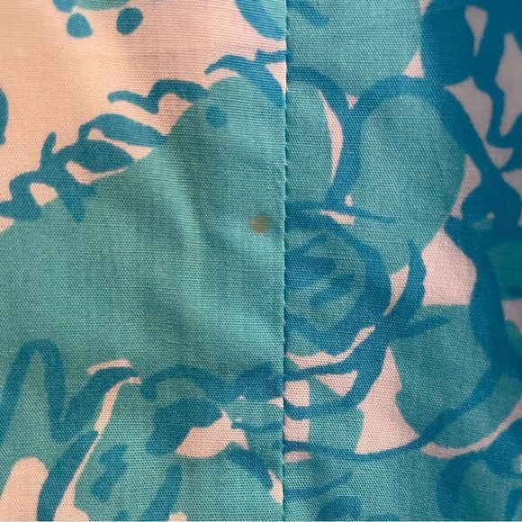 Lilly Pulitzer Pearl Shift Dress Shorely Blue 2 - Picture 5 of 9